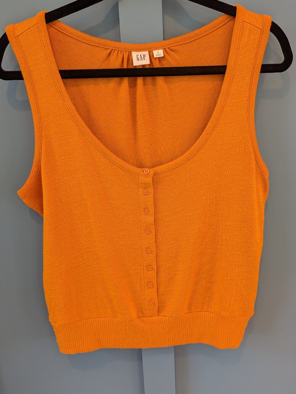GAP Women's  Button-Front Tank